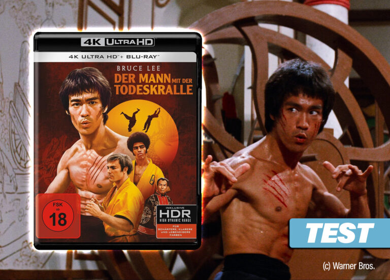 Bruce Lees „Der Mann mit der Todeskralle“ 4K UHD Blu-ray im Test