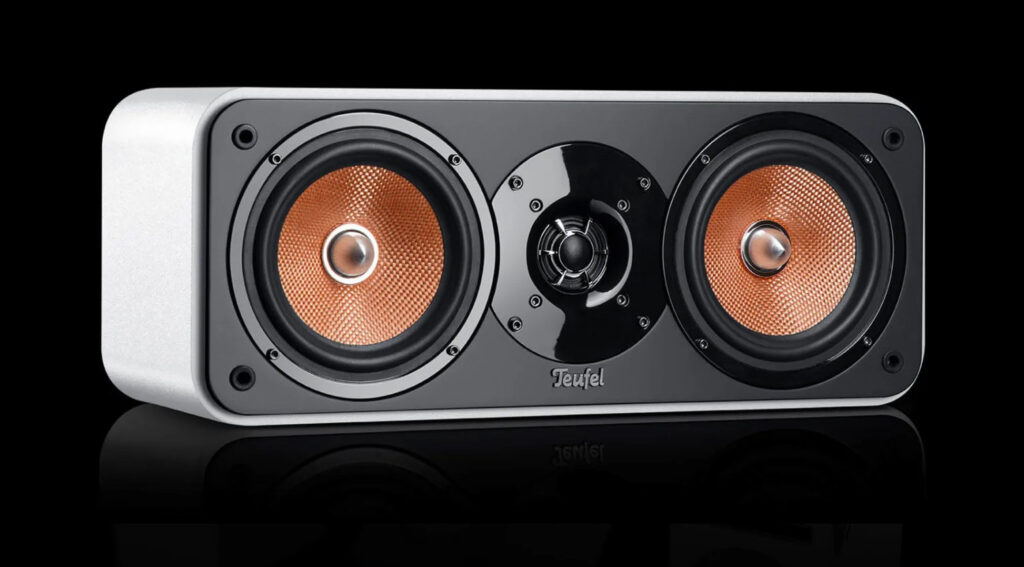 Der Center-Speaker des Teufel Ultima 20 Surround 5.1-Sets ist ein weiteres Highlight 