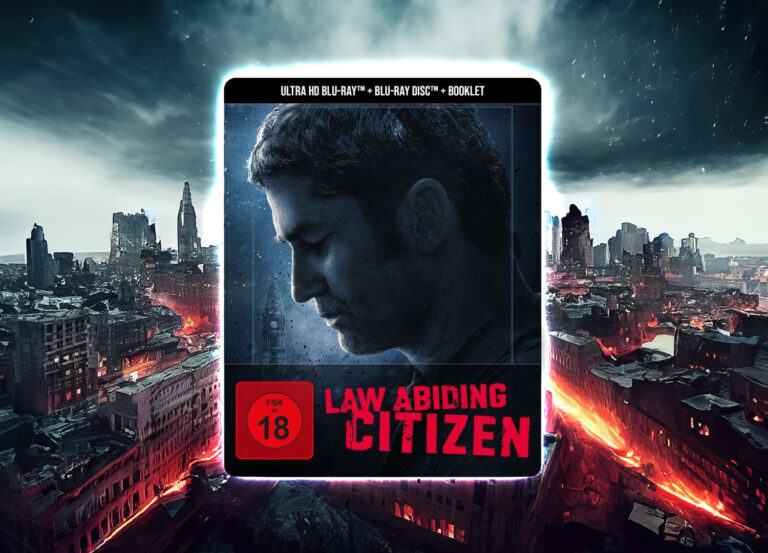 „Gesetz der Rache“ jetzt im limitierten 4K UHD Blu-ray Steelbook vorbestellen (Gerard Butler / Jamie Foxx)