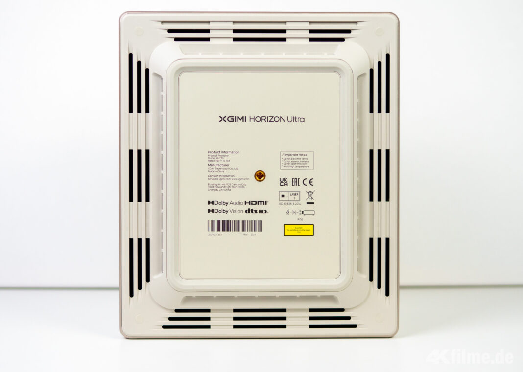 Unterseite Xgimi Horizon Ultra 4K LED-Laser-Beamer