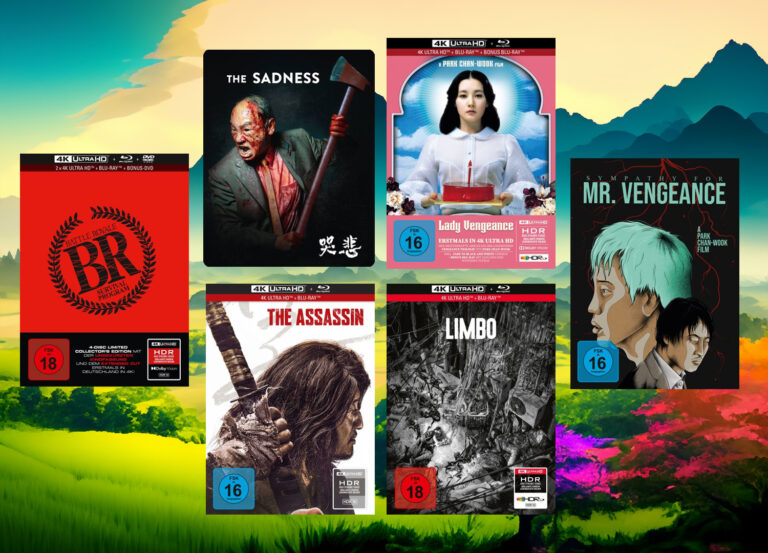 20 Prozent Rabatt im Capelight Shop auf „Asiatisches Kino“ inkl. 4K UHD Blu-rays
