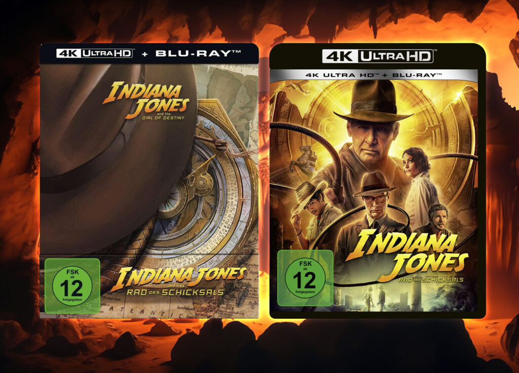 Indiana Jones und das Rad des Schicksals kann ab sofort im 4K UHD Blu-ray Steelbook vorbestellt werden.