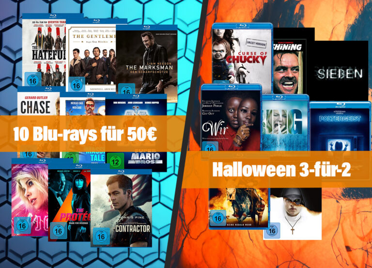 Letzte Chance: Halloween 3-für-2-Aktion + 10 Blu-rays für 50 Euro (weiterhin gültig)