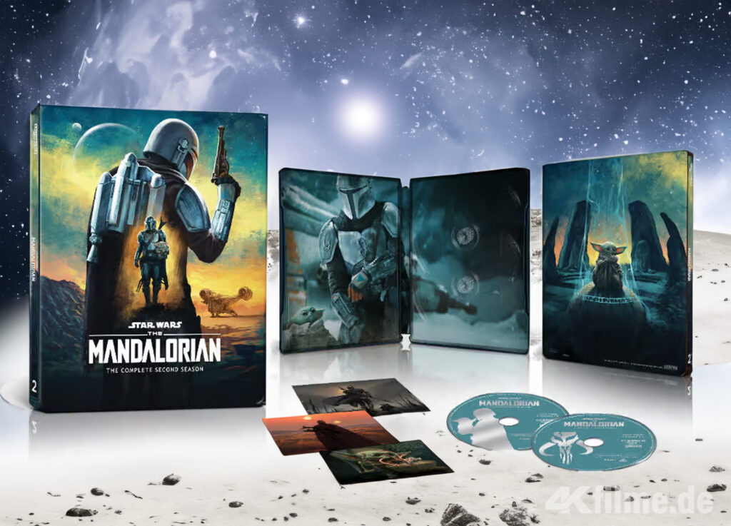 Endlich kann auch die 2. Staffel zu "The Mandalorian" im limitierten 4K Blu-ray Steelbook vorbestellt werden