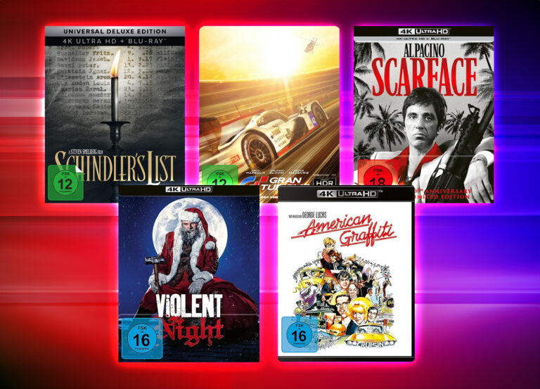 4K UHD Blu-ray Neuheiten der Kalenderwoche 45 / 2023