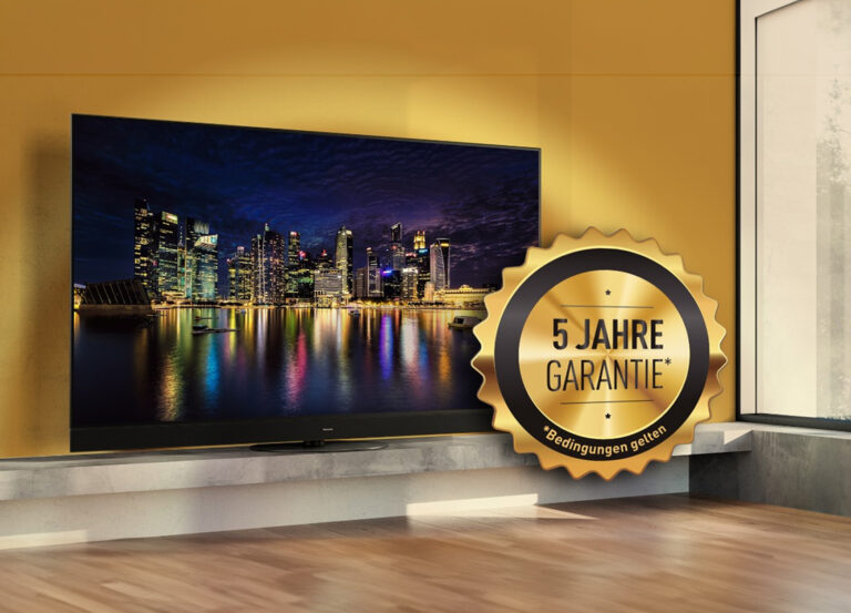Panasonic gewährt 5 Jahren Garantie auf ausgewählte OLED-Fernseher (2023)