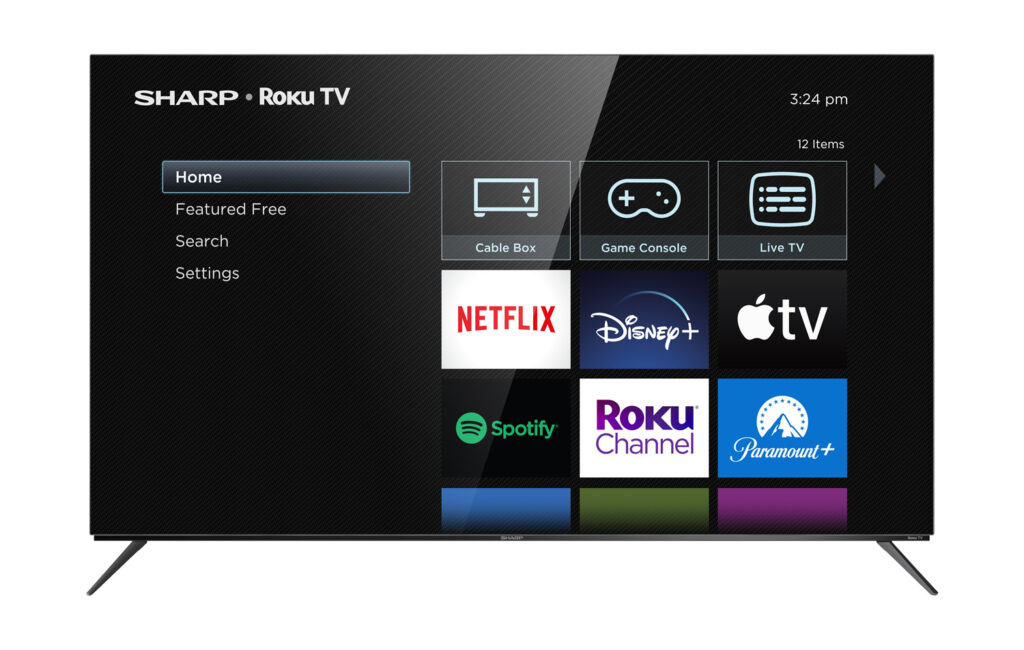 Die OLED-TVs mit Roku TV können ein breites App-Ökosystem nutzen.