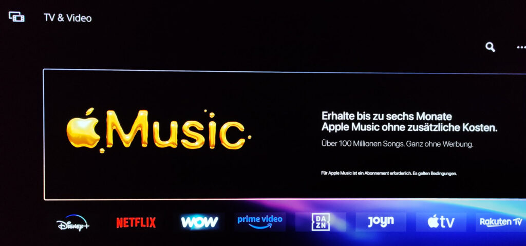 Apple Music gibt es für PS5-Besitzer bis zu 6 Monate gratis.