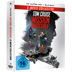 Mission Impossible Teil 1-6 Film-Collection auf 4K Blu-ray