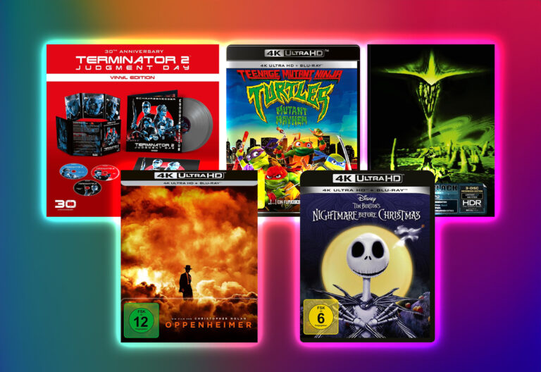 4K UHD Blu-ray Neuheiten Kalenderwoche 47 / 2023 (Oppenheimer, Terminator 2, Pitch Black…)