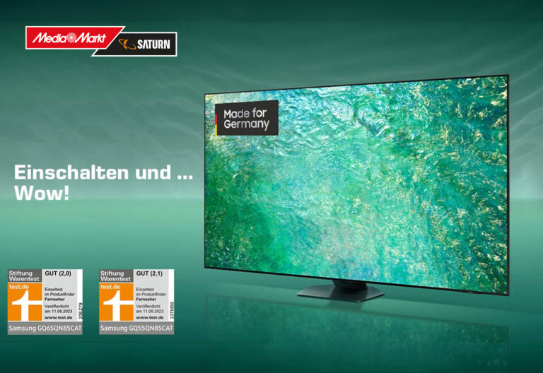 Preis-Leistungs-Tipp: Samsung QN85C 4K NEO QLED TV in verschiedenen Größen ab 899 Euro!