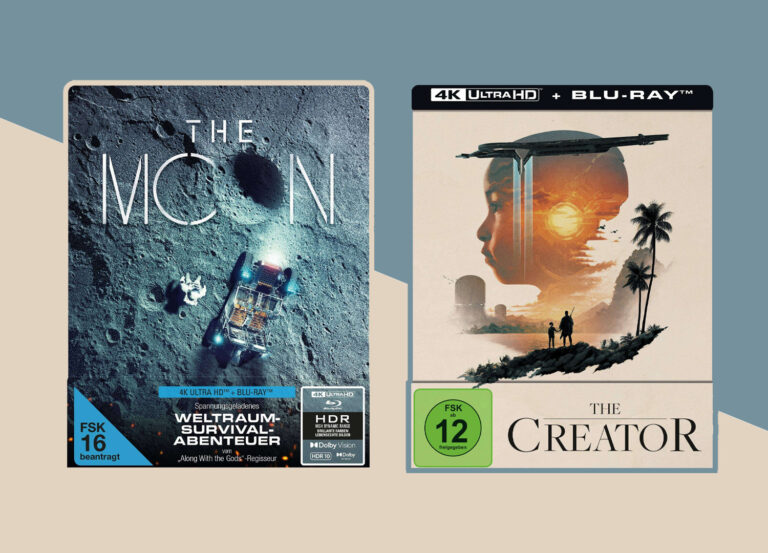 „The Creator“ und „The Moon“ ab sofort im limitierten 4K Blu-ray Steelbook vorbestellbar
