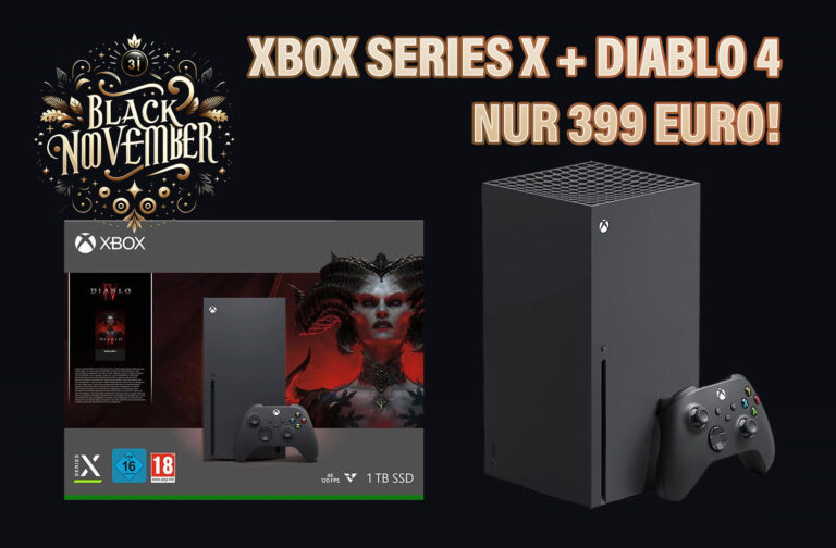 Microsoft kontert PS5-Angebote: Xbox Series X + Diablo 4 für nur 399 Euro