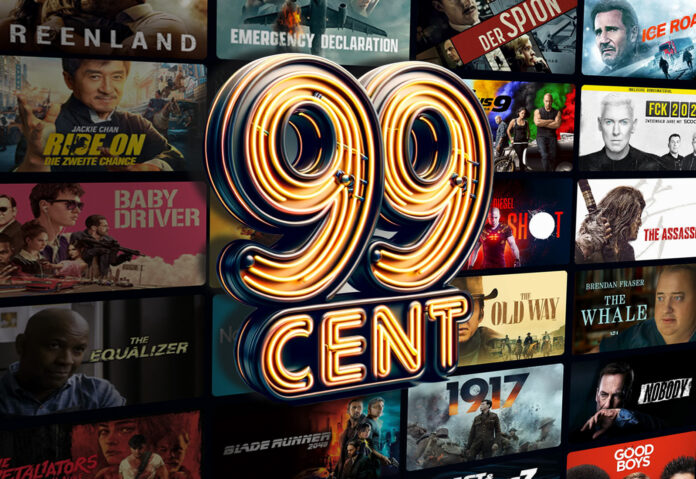 Über 80 Filme in 4K UHD Qualität für je nur 99 Cent leihen!