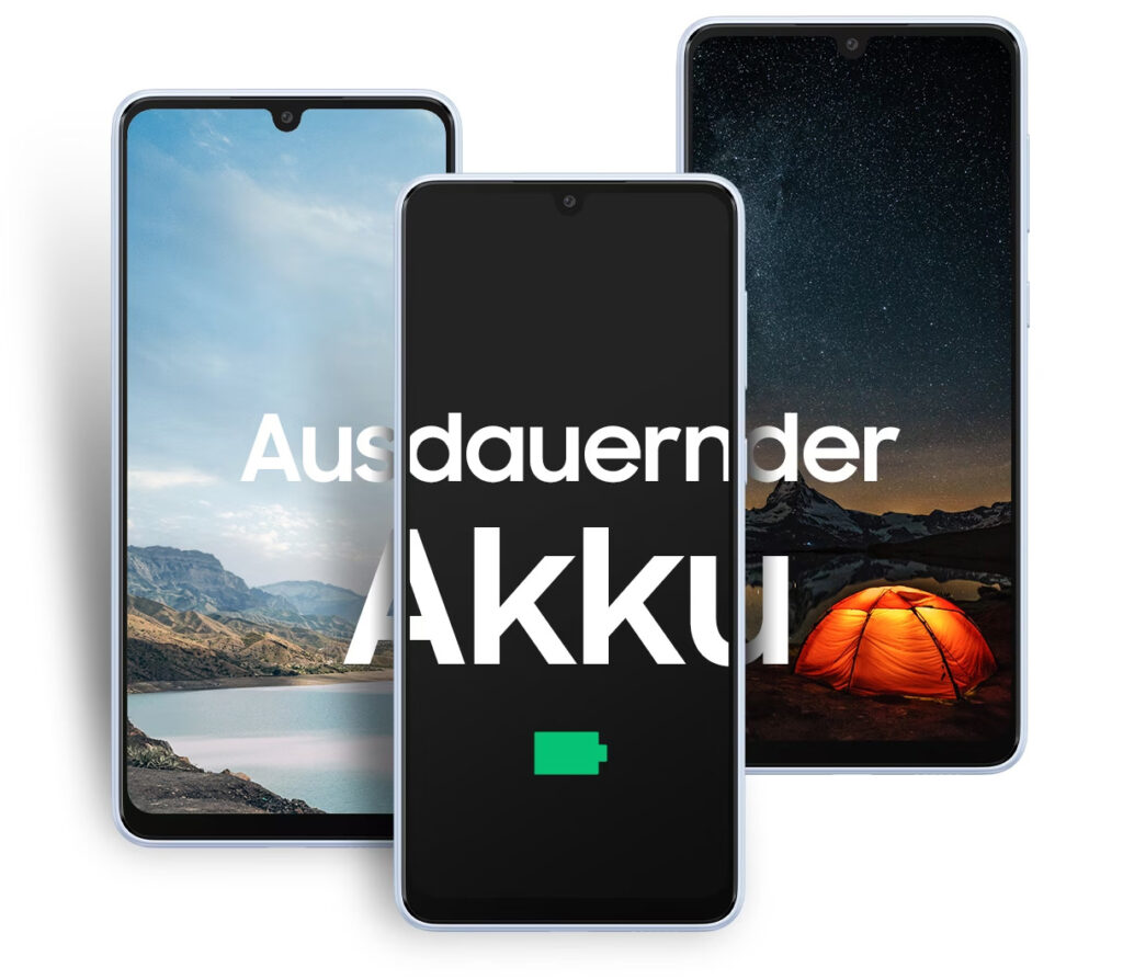 Der 5.000 mAh Akku des Samsung Galaxy A33 5G ist ein richtiger "Marathonläufer"