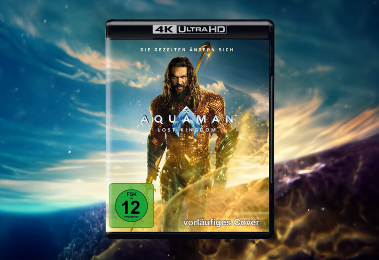 Aquaman 2: Lost Kingdom ab sofort auf 4K UHD Blu-ray und Steelbook vorbestellbar