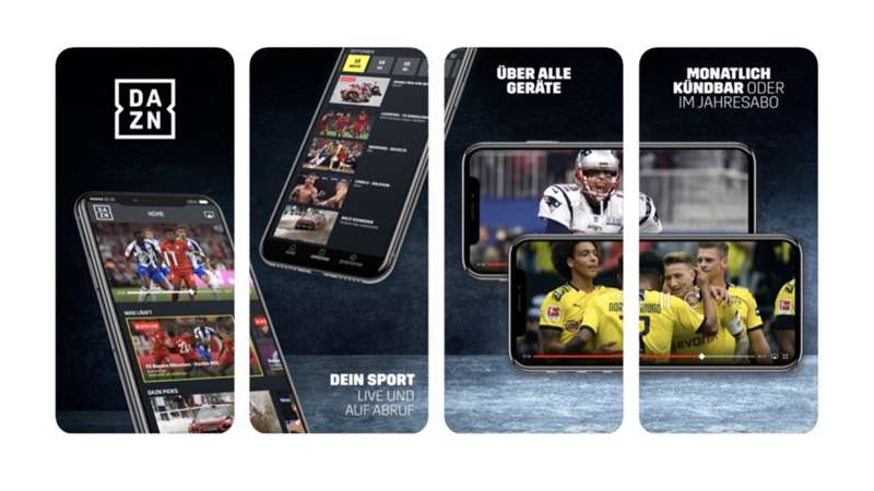 DAZN bietet seine App für die meisten Geräte an.