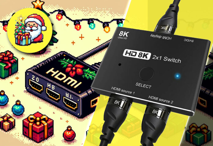 Wir verlosen 10x HDMI 2.1-Switches in unserem Adventskalender