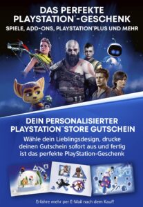 Gar unendliche Möglichkeiten: PlayStation Guthabenkarten