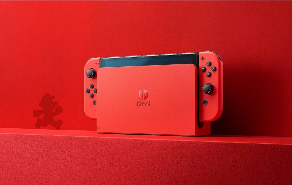 Perfekter Spielspaß mit der Nintendo Switch OLED Mario Edition!