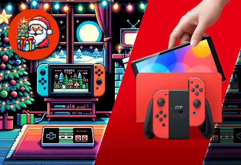 Gewinnspiel: Nintendo Switch OLED Mario Edition in Rot