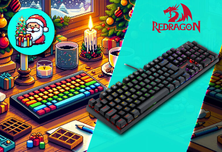 Gewinnspiel: Redragon Rudra K565 RGB-Gaming-Keyboard (Adventskalender)