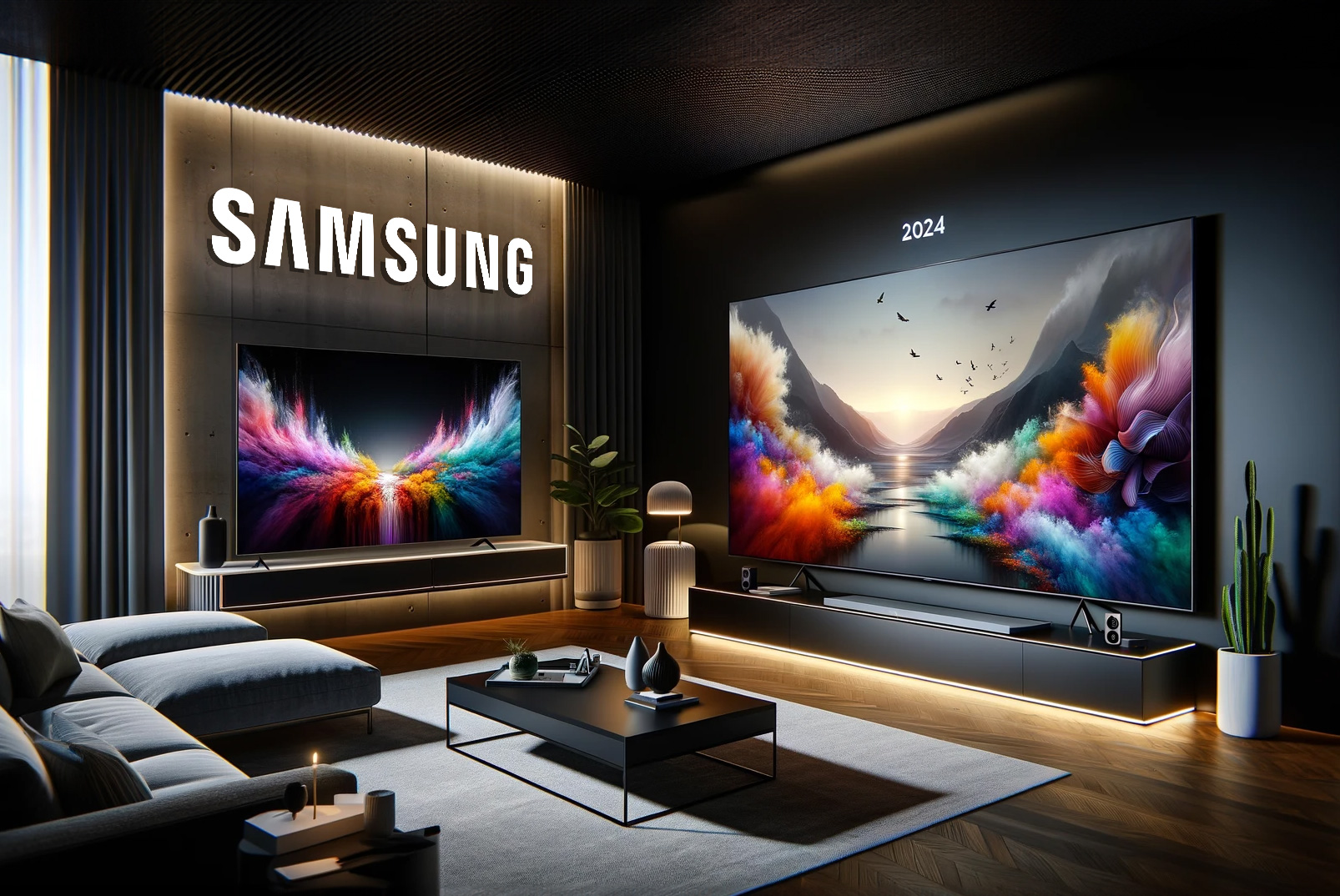 Erste Bilder und Details der Samsungs 2024 OLED und QLED Fernseher  (D-Serien) - 4K Filme