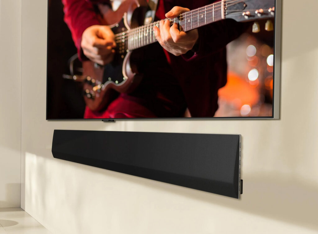 Die SG10TY Soundbar versteht sich perfekt mit den LG OLEDs der G-Serie