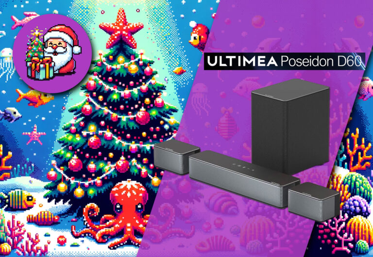 Gewinnspiel: Ultimea Poseidon D60 Dolby Atmos Soundbar + Subwoofer + Rears