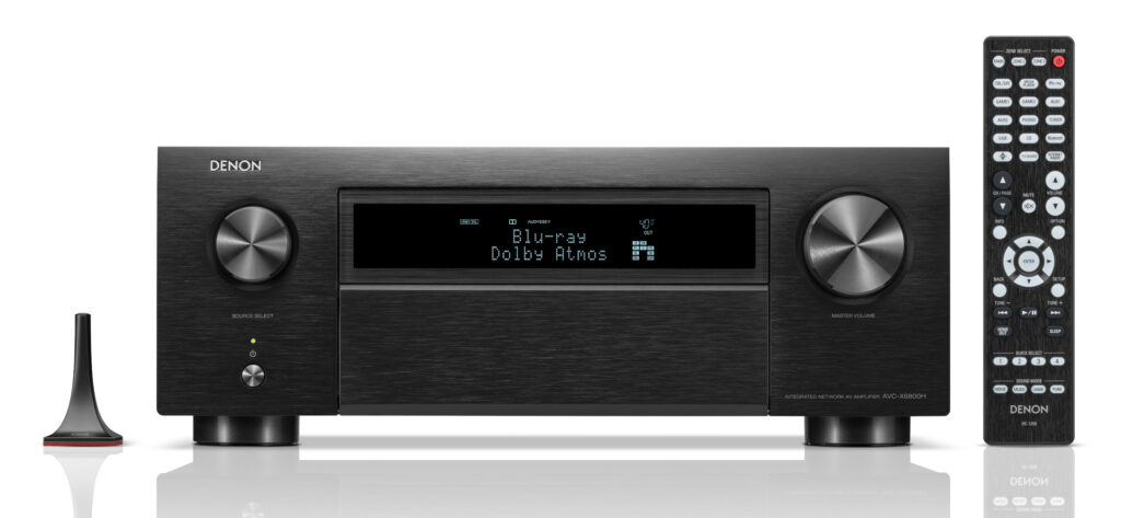 Der Denon AVC-X6800H bietet bis zu 13.4-Kanal-Sound.