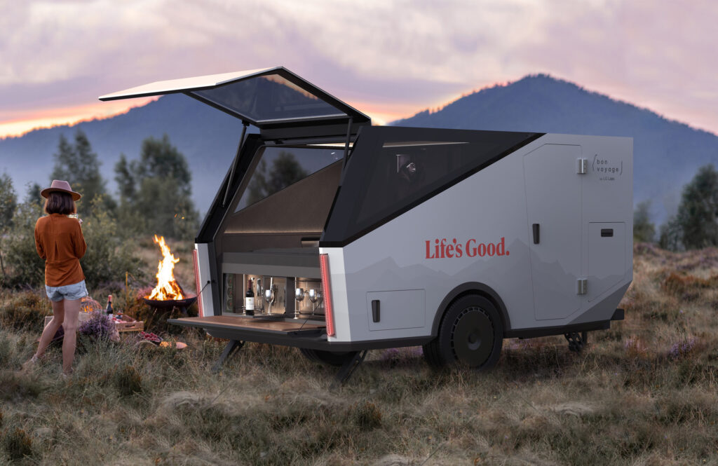 LG Bon Voyage: Ein moderner Wohnwagen, könnte man sagen.