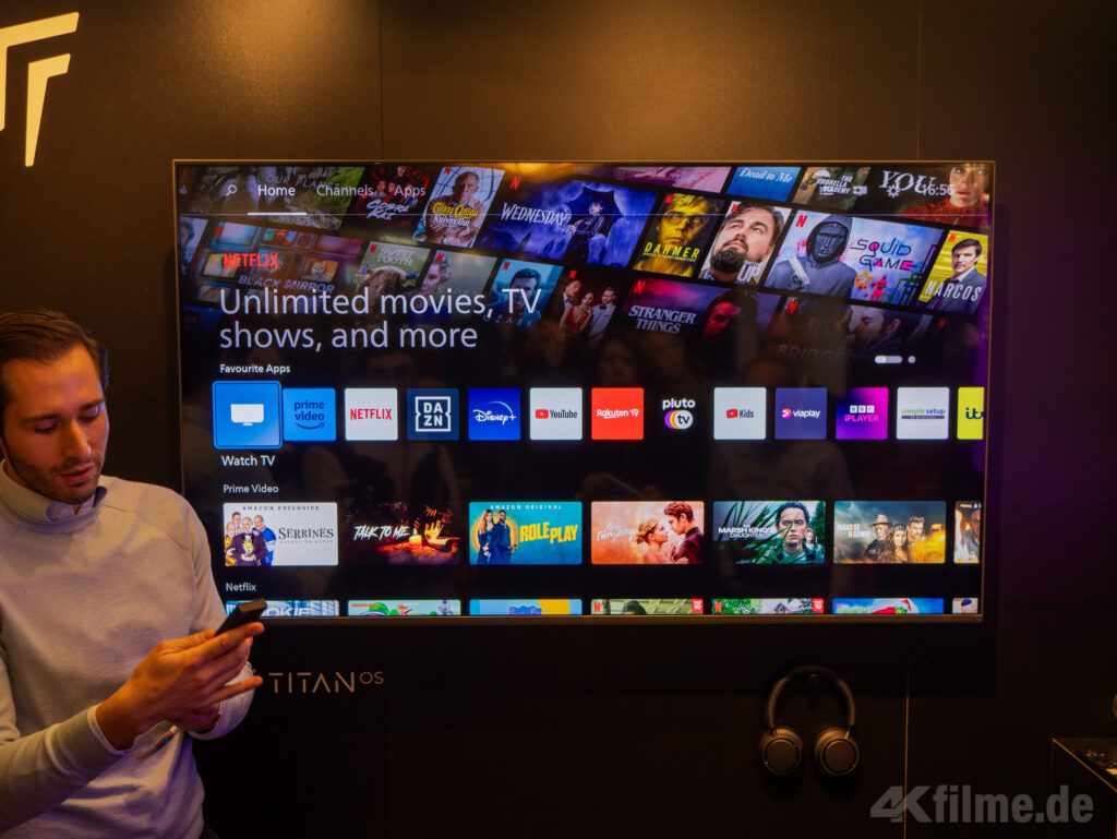 Titan OS erreicht Philips LCD- und OLED-TVs aus 2024