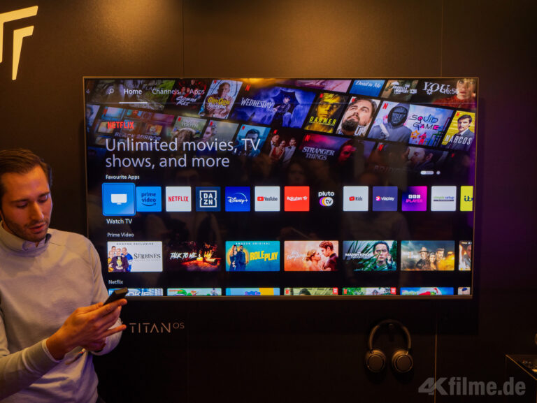 Titan OS: Neues TV-Betriebssystem auf Philips 2024 OLED und LCD-Fernsehern