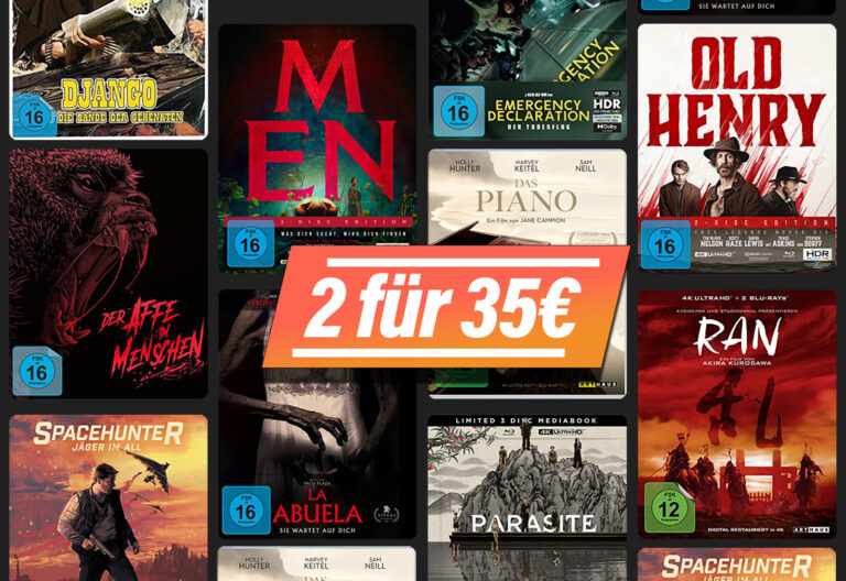 Zwei Mediabooks/Steelbooks für nur 35 Euro – Alle 4K UHD-Titel findest du hier!