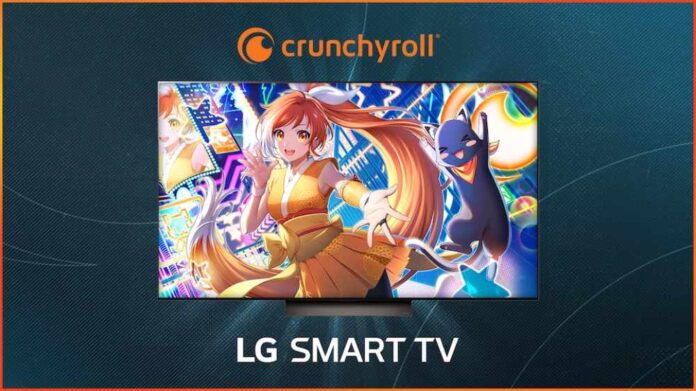 Crunchyroll erreicht die Smart-TVs von LG.