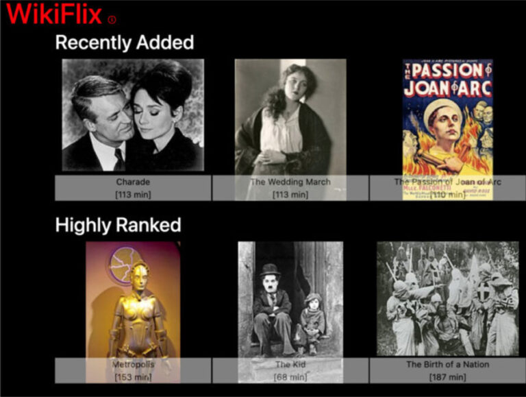 WikiFlix: Kostenloses Streaming-Portal mit Klassikern wie „Metropolis“