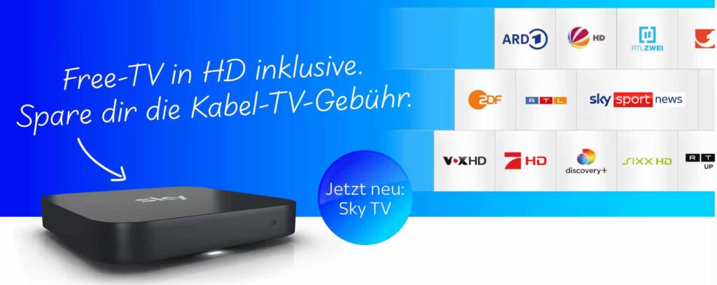 Sky TV soll ehemalige Kabelfernsehen-Kunden anlocken.