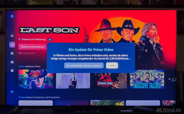 Amazon Prime Video: Ab heute Werbung in Videostreams – außer man zahlt!