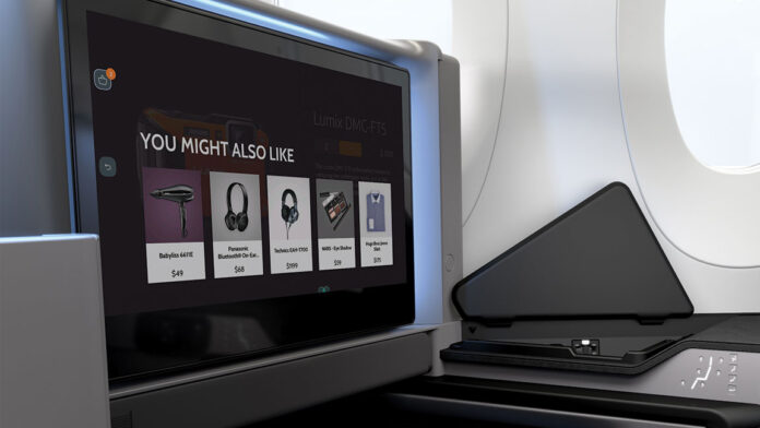 OLED-Displays sollen sich in Flugzeugen ausbreiten.