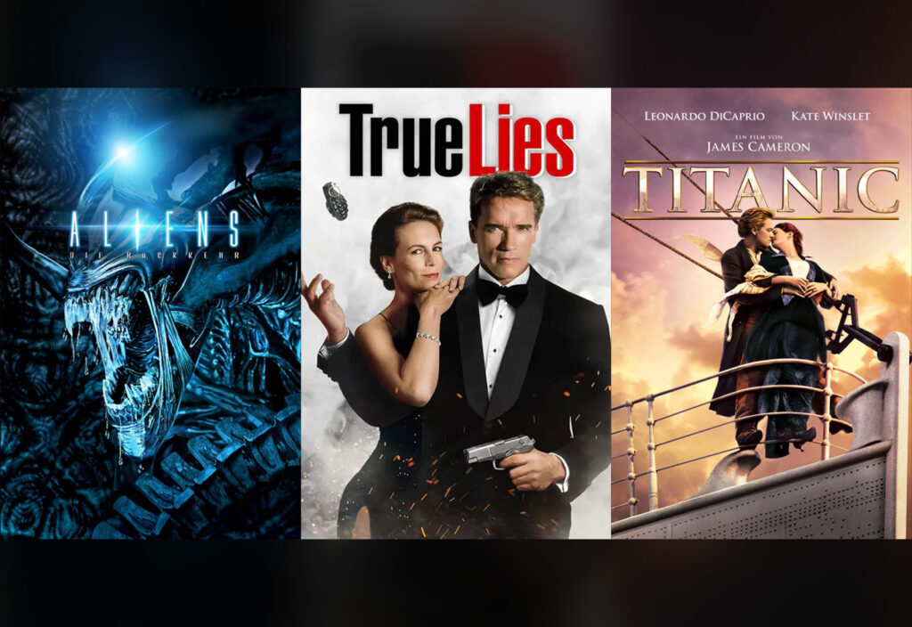 Filmklassiker von James Cameron "Aliens", "True Lies" und "Titanic" jetzt in 4K auf Apple TV