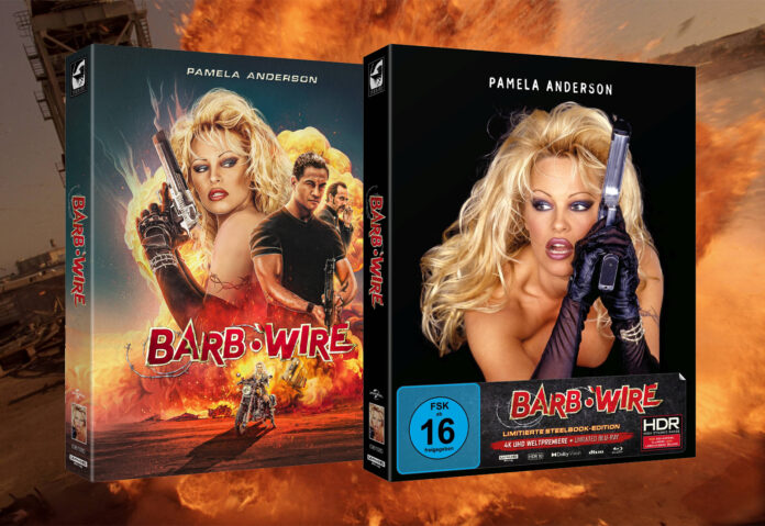 Barb Wire mit Pamela Anderson erscheint im limitierten 4K Blu-ray Steelbook