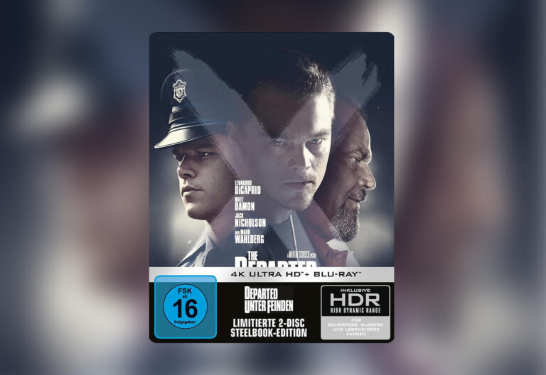 „Departed: Unter Feinden“ ist wieder als 4K Blu-ray Steelbook vorbestellbar!
