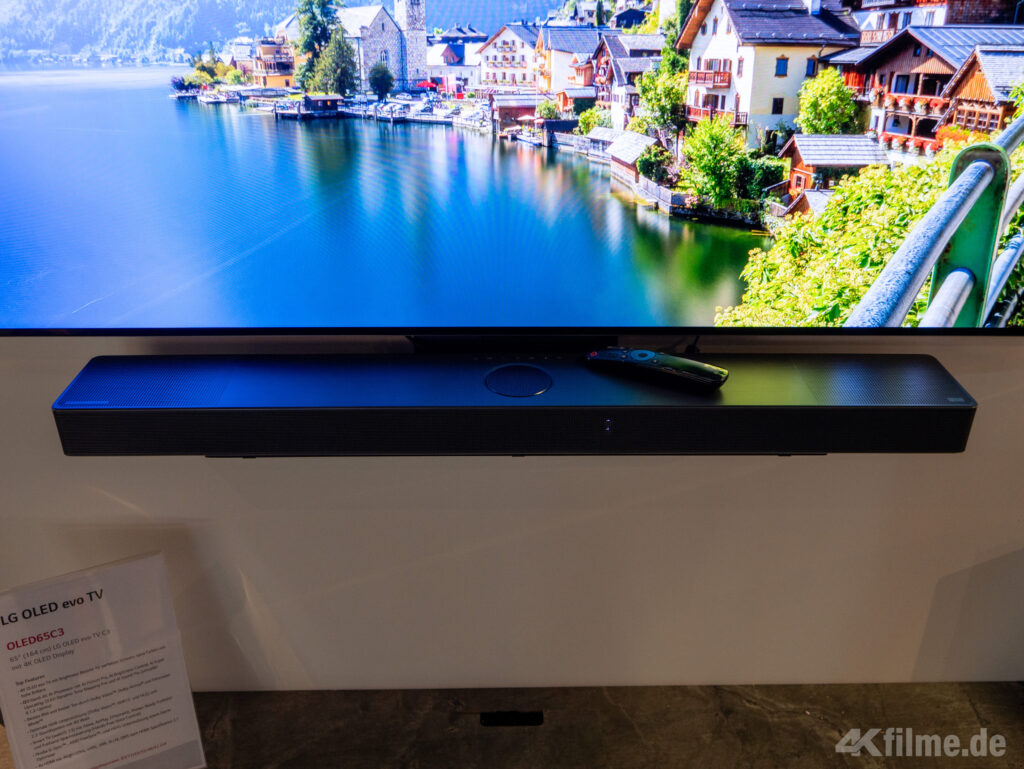 Die DSC9S ist eine für die LG OLED TV-Geräte der C2, C3 und C4-Serien optimierte Soundbar-Lösung