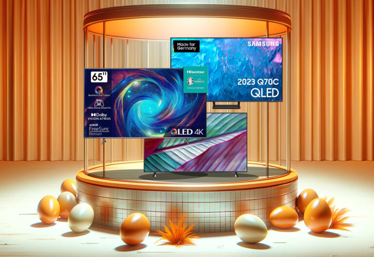 Günstige 4K Fernseher geordnet nach Größe mit bis zu 85 Zoll in den Amazon Oster-Angeboten!