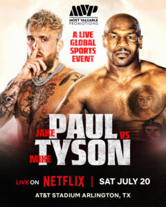 Jake Paul tritt gegen die Boxlegende Mike Tyson an - live auf Netflix
