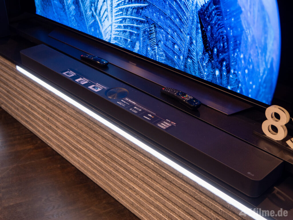 Die LG DS95TR ist das absolute Top-Modell der Dolby Atmos Soundbars 