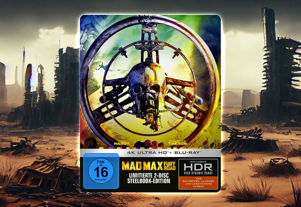 Sichert euch das limitierte 4K Blu-ray Steelbook zu "Mad Max: Fury Road"