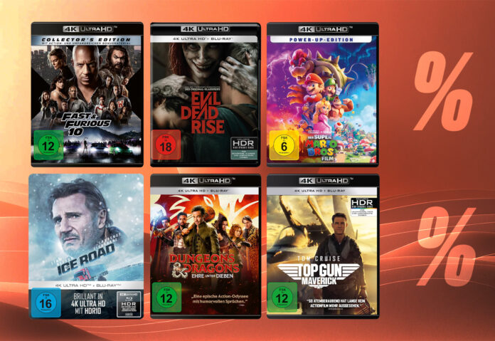 Reduzierte 4K UHD Blu-rays in der Amazon Oster-Aktion bereits ab 10 Euro - solange der Vorrat reicht