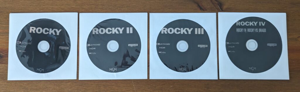 In den USA verschickt Warner Bros. korrigierte Discs zur "Rocky: The Knockout Collection".
