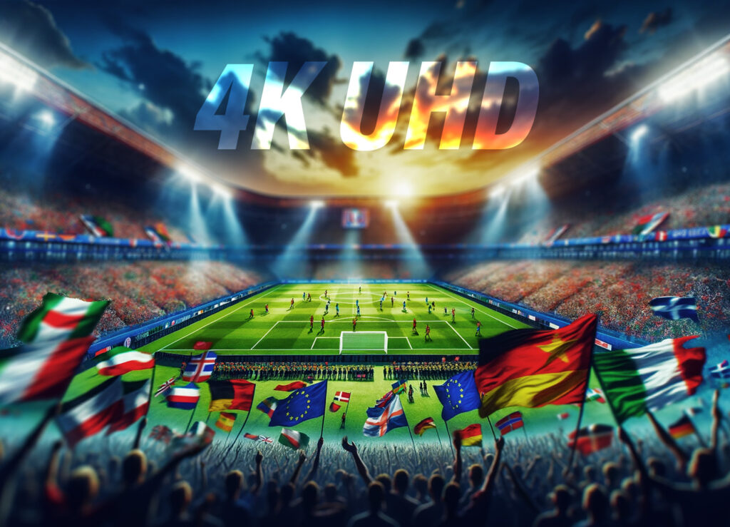 Die Fußball EM 2024 wird auf MagentaTV in 4K Ultra HD präsentiert.